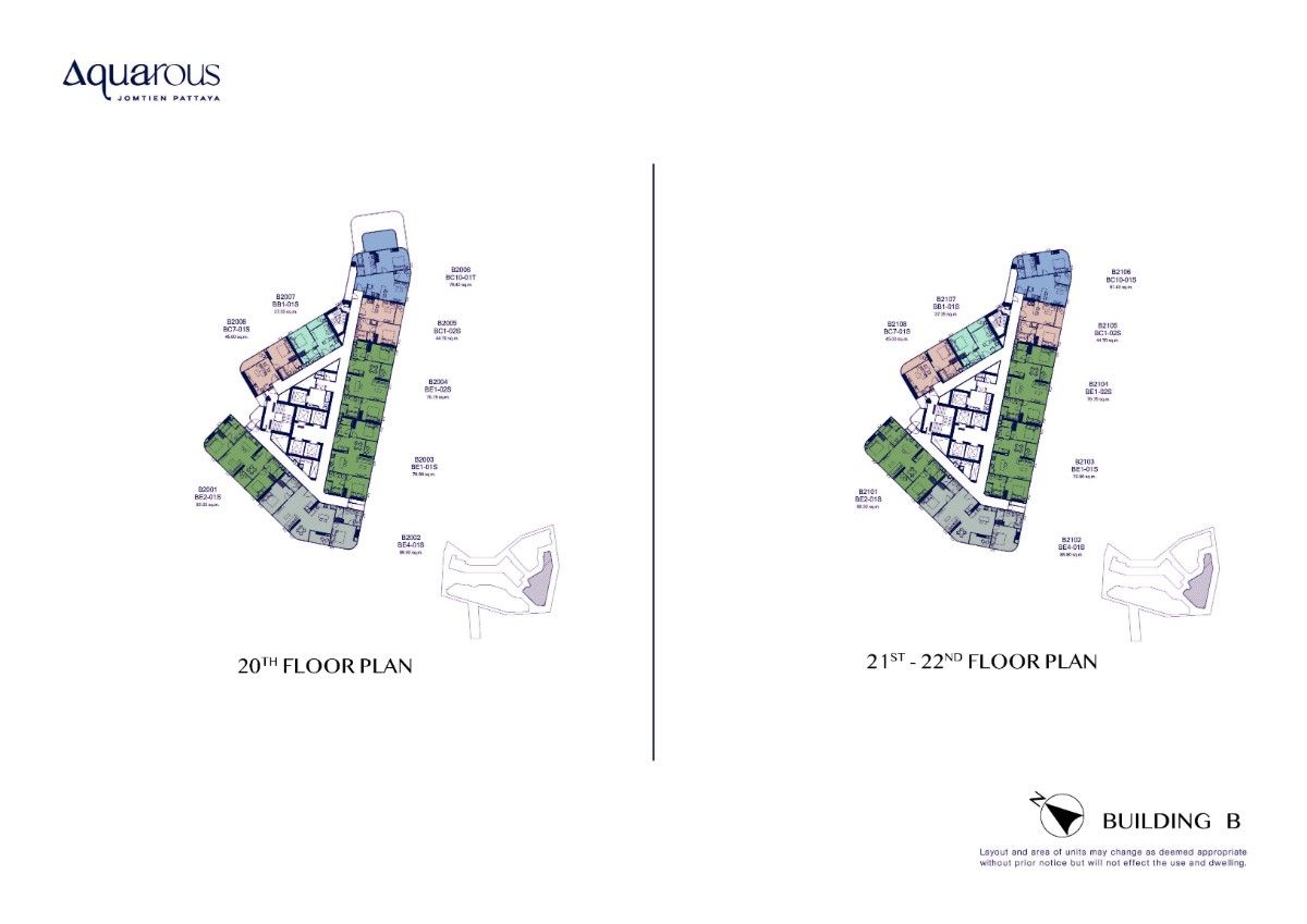 Aquarous Building B Floor Plan 3