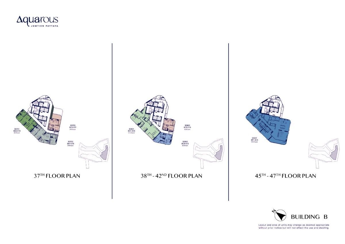 Aquarous Building B Floor Plan 7