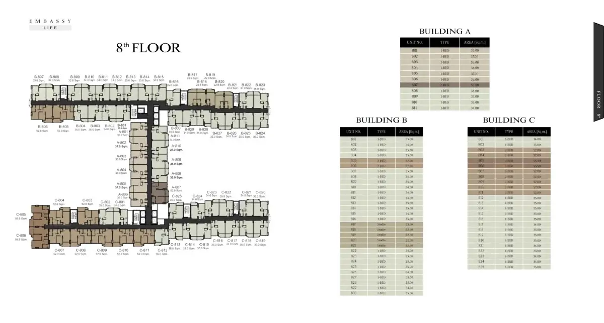 Embassy Life Floor Plan 8