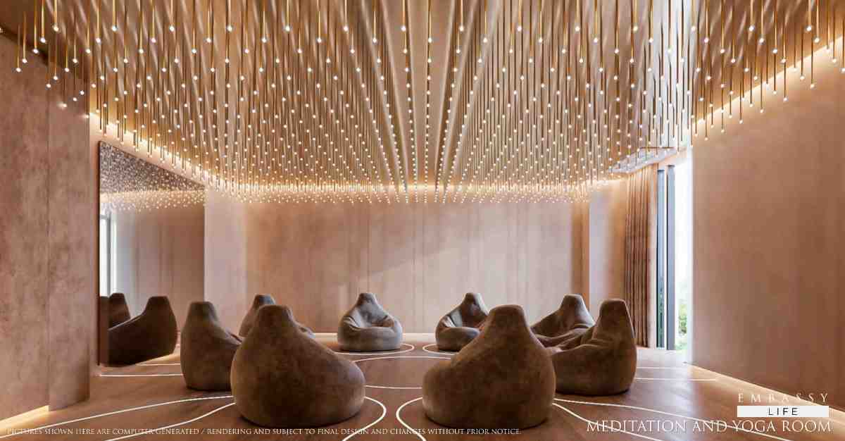 Embassy Life Meditation and Yoga Room