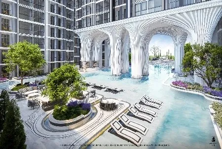 Embassy Life Swimming Pool View 2