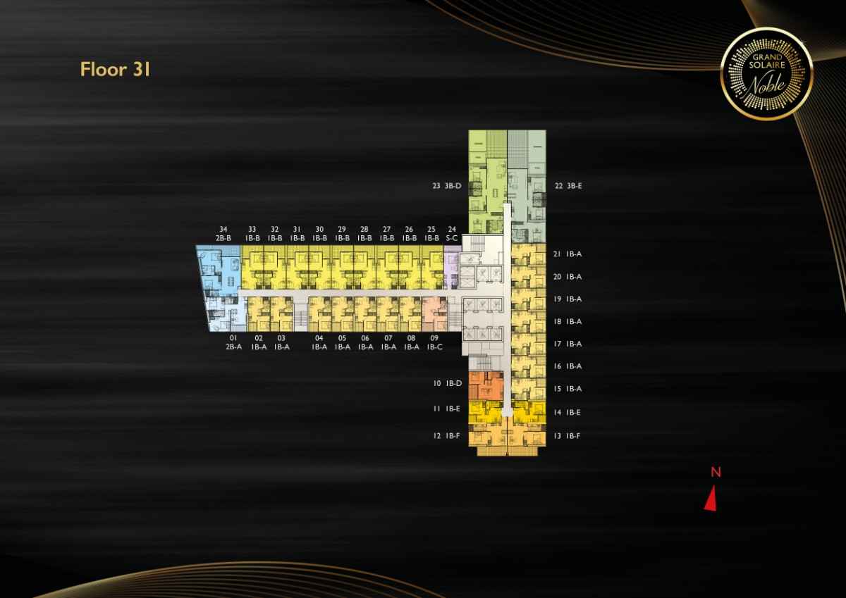 Grand Solaire Noble - Floor 31