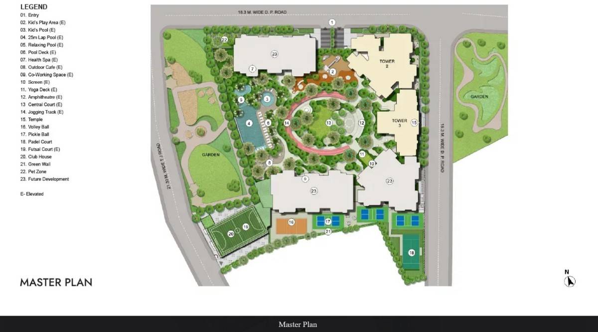 Lodha Aureus Master Plan