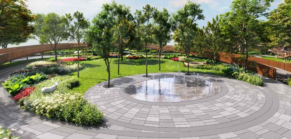 Lodha Aureus Fountain