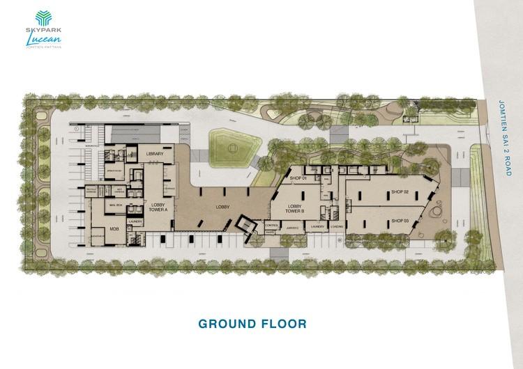 Skypark Lucean Ground Floor Plan