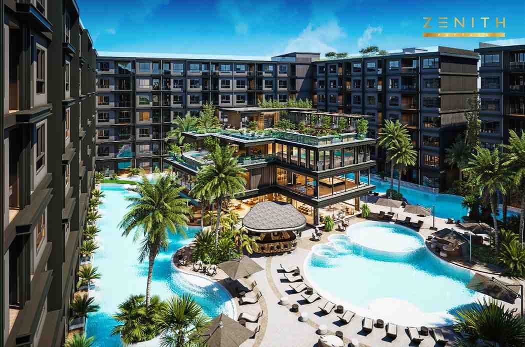 Zenith Pattaya Luxury Ocean View Living Space