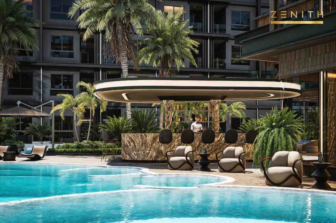 Zenith Pattaya Luxury Living Area